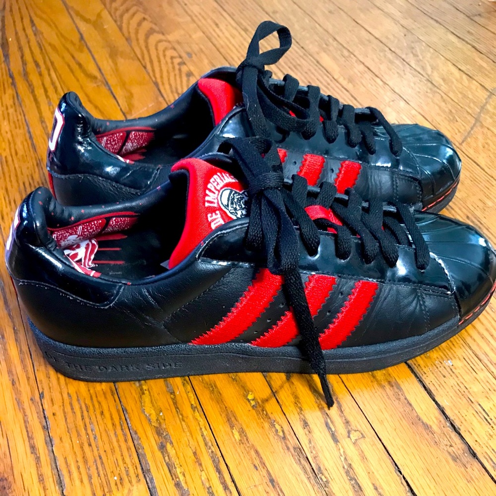 Adidas Superstar Star Wars Sneakers 2000s Sz 8